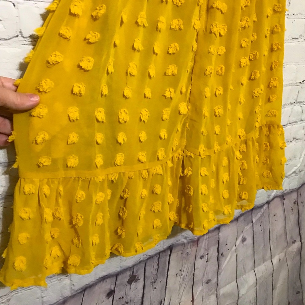 Mellow Yellow Polka Dot Dress - Picture 7 of 9